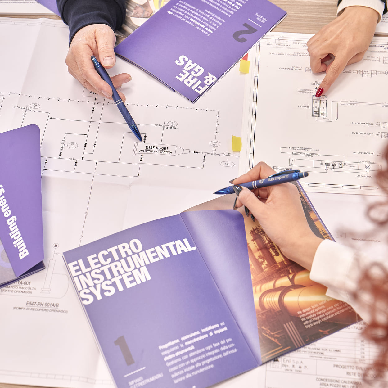 Lux Impianti - riunione