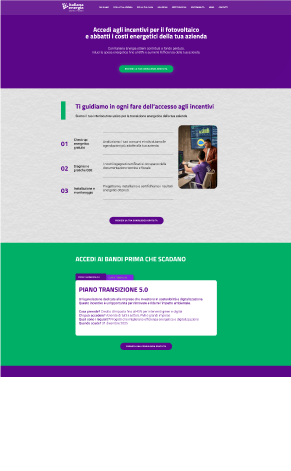 Landing page